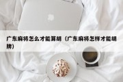 广东麻将怎么才能算胡（广东麻将怎样才能胡牌）